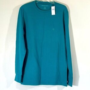 American Eagle Outfitters Men's Standard Fit Waffle‎ Thermal Shirt Size MT Layer